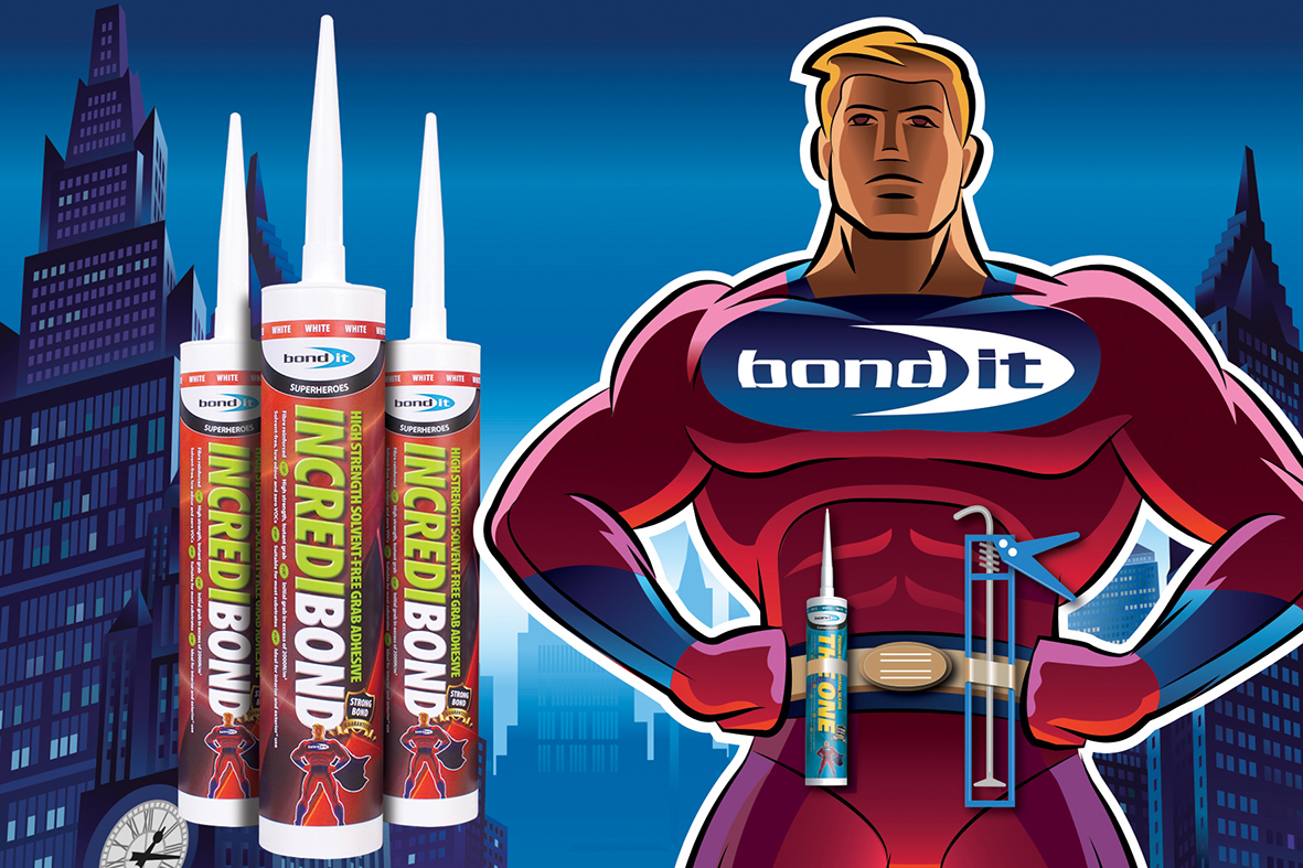 Is it a bird? Is it a plane? No it’s Incredibond. This solvent-free high strength adhesive is just one of the brand new products Bond It promote at the 2017 NMBS Exhibition.