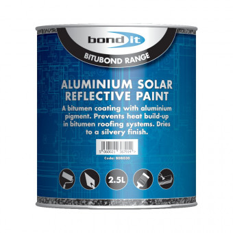 Aluminium Solar Reflective Paint 2.5L