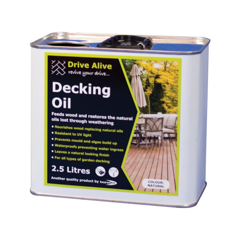Decking Oil A ready-to-use nourishing oil that feeds wood and restores